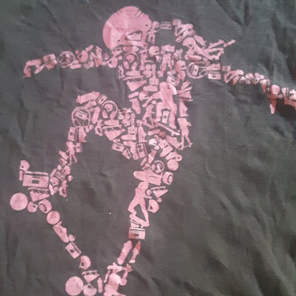 Pink skater girl t shirt